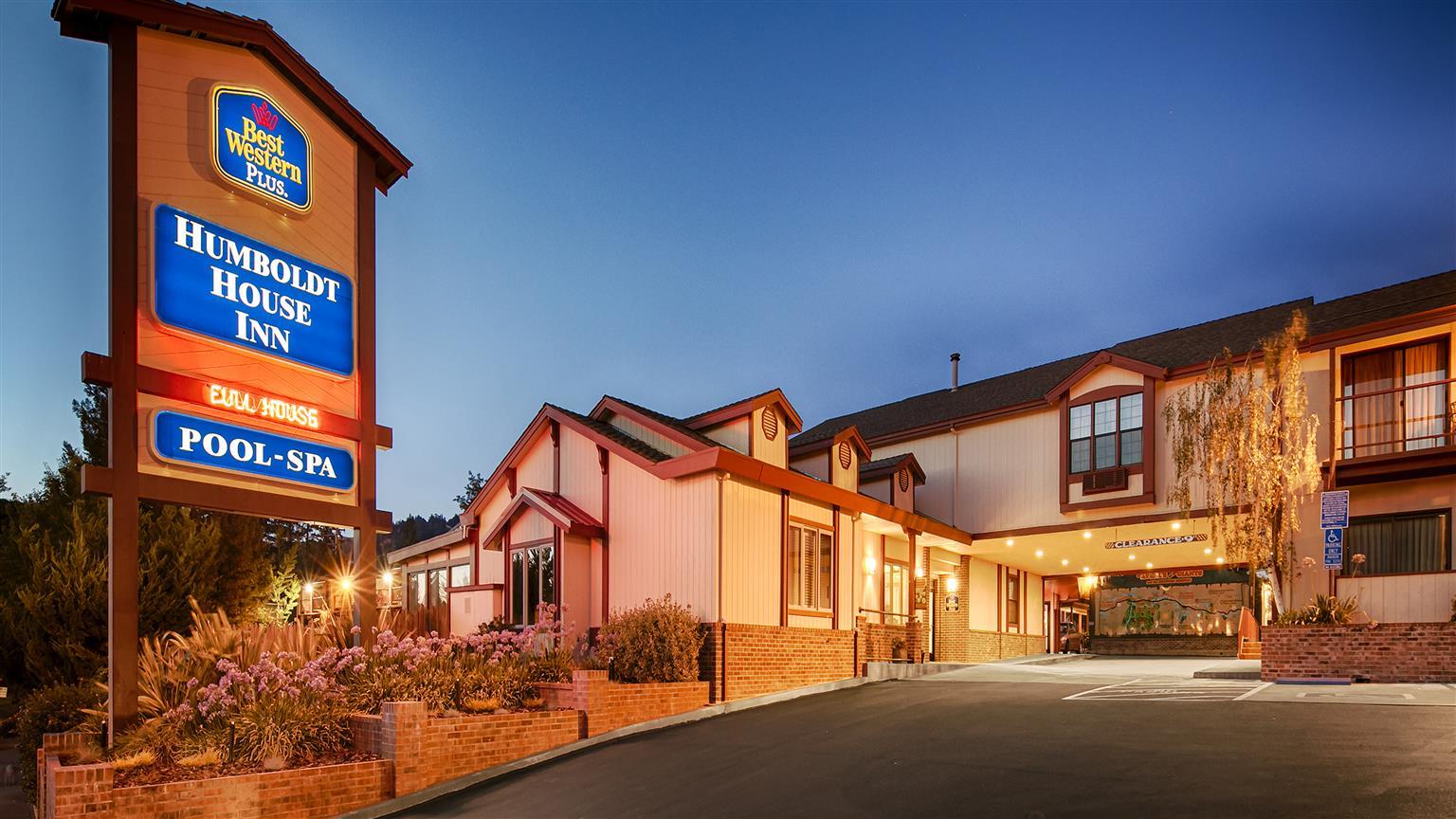 Best Western Plus Humboldt House Inn Гарбервилл Экстерьер фото